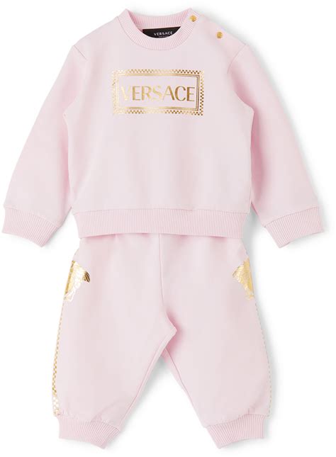 versace baby tracksuit|versace jeans jumpsuit.